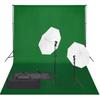 Day and Night - Day and Night Photo Studio Kit with Lights and Background Set