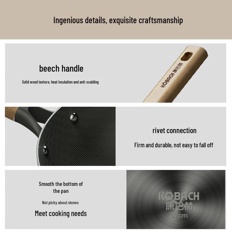 Kangbahe Fine Iron Wok