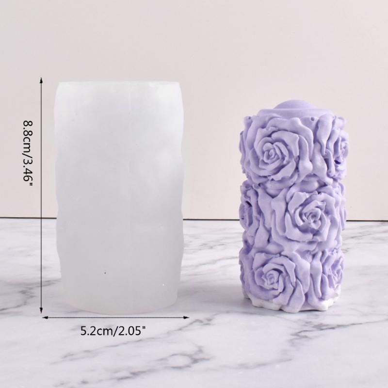 Valentine's Day Candle Silicone Mold for Handmade Chocolate Decoration Gypsum Aromatherapy Soap Resin Silicone Mould