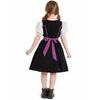 Kind Traditionelles Bayerisches Dirndl Kleid Deutsches Oktoberfest Mädchen Kostüm Kinder Bierfest Dirndl Cosplay