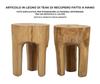Stold Stool Teak Cm Ø 30X40