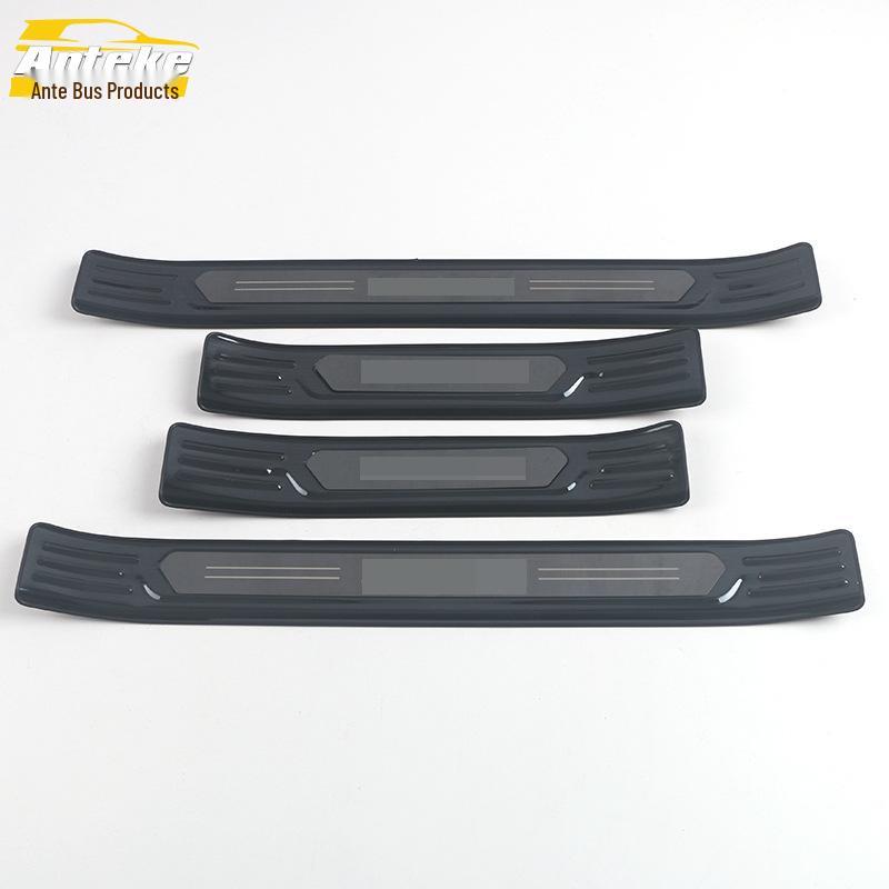 Compatible Stainless Steel Door Sill Trim for 2022 Lingfang - Welcome Pedal Decorative Sticker & Exterior Accessory