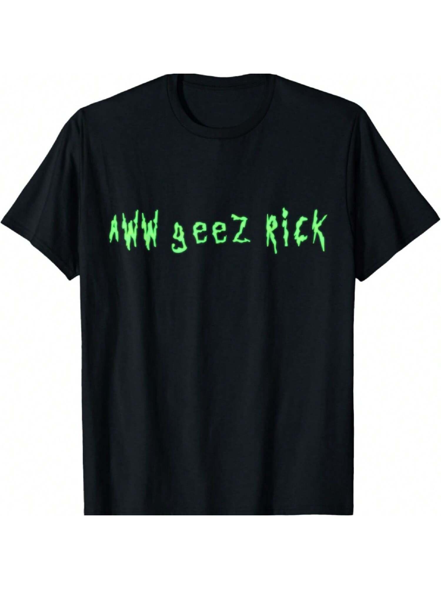 Aww Geez, Rick! T-Shirt S разноцветный