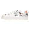 Anta Non-Slip Shock Absorbing Low-Top Sneakers Women Sneakers White Gray 122018021R-1