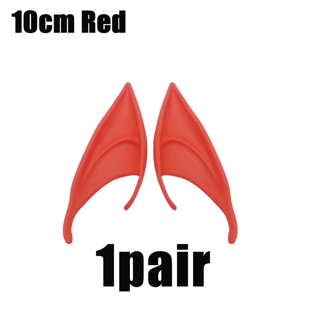 

1-10 pair Halloween Elf Ears Decoration Angel Elf Ears Masquerade Party Costumes Christmas Party Supplies Photo Props Kids Gift