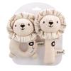 Gbee Organic Cotton Baby Rattle - Newborn Soothing Toy 0-1 Year