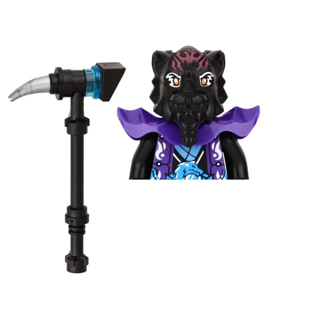 8cm Ninja Set Building Blocks Woodfire Dragons Forbidden Five Mini Action Figure Toys