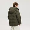 Winter Men's Detachable Hooded Fur Collar Short Loose Versatile Warm Jacket