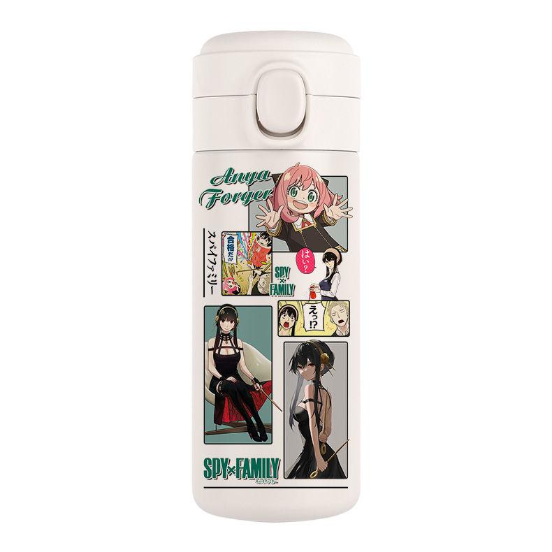 SPY×FAMILY thermos cup Anya Forger Two-dimensional lovers water cup Cute anime men and women portable takeout tour car