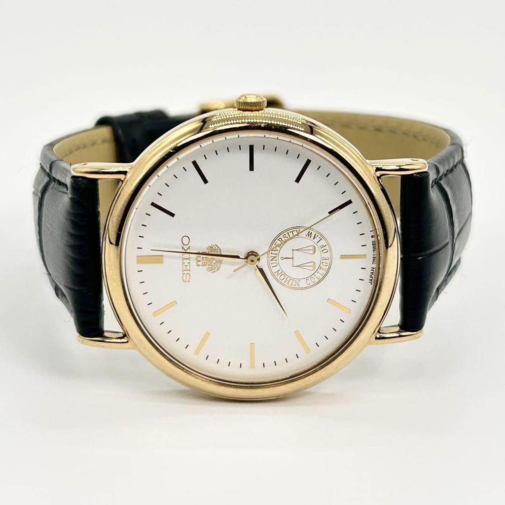 [USED] SEIKO Nihon University College of Law 7N21-8A00 Quartz Watch