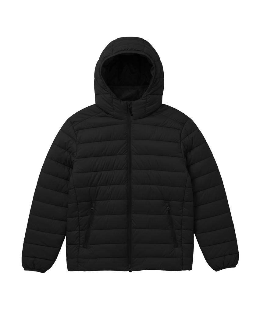Standarderror 87-Stan276 Essential Curved Hooded Lightweight Padded Jacket 6 Colors
