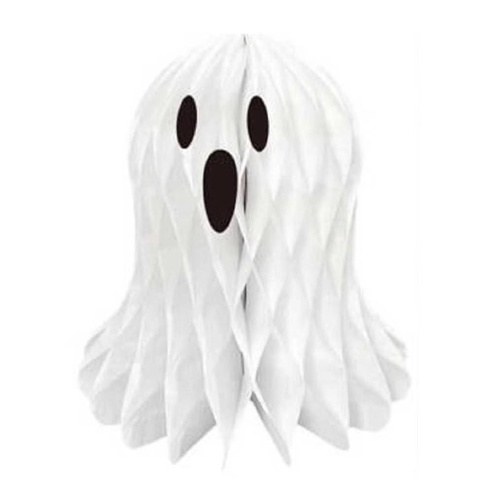 Foldable Honeycomb Ball Pendant Paper Halloween Hanging Ornament  Table Decoration