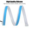 1 Pair Car Styling Car LED DRL Waterproof Flexible Brake Turn Signal Light Daytime Running Light Flow Auto Headlight Surface Decorative Lamp