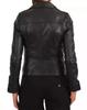 BLACK Real Lambskin Soft Leather Jacket Women Stylish Biker New Handmade Casual
