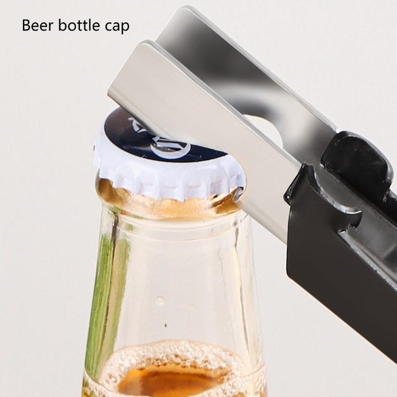 Adjustable Lid Opener Kitchen Tool Adjustable Can Opener Jar Opener Stainless Steel Lid Opener for Various Containers