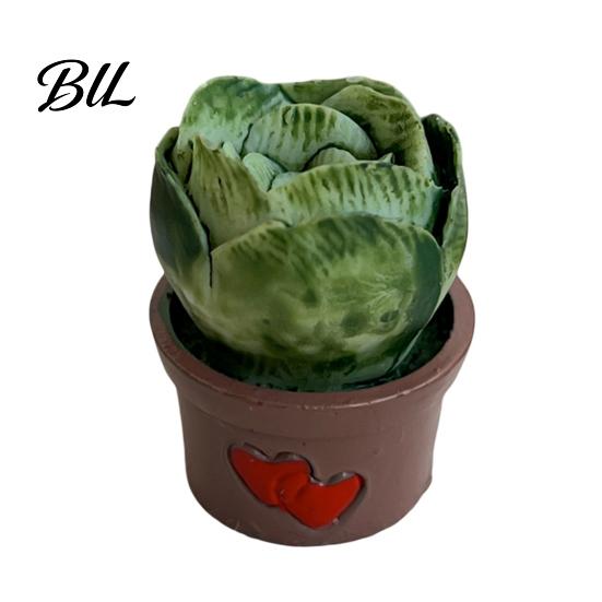 Potted Plant Magnet Cartoon Cactus Fridge Resin 3D Mini Magnetic Home Decor Plants Refrigerator Kitchen Office Decoration