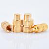 202Pcs Threaded Inserts Set with Soldering Tip & Adapter M2 M3 M4 Knurled Nut Brass Heat Set Inserts for Plastic and 3D Printing