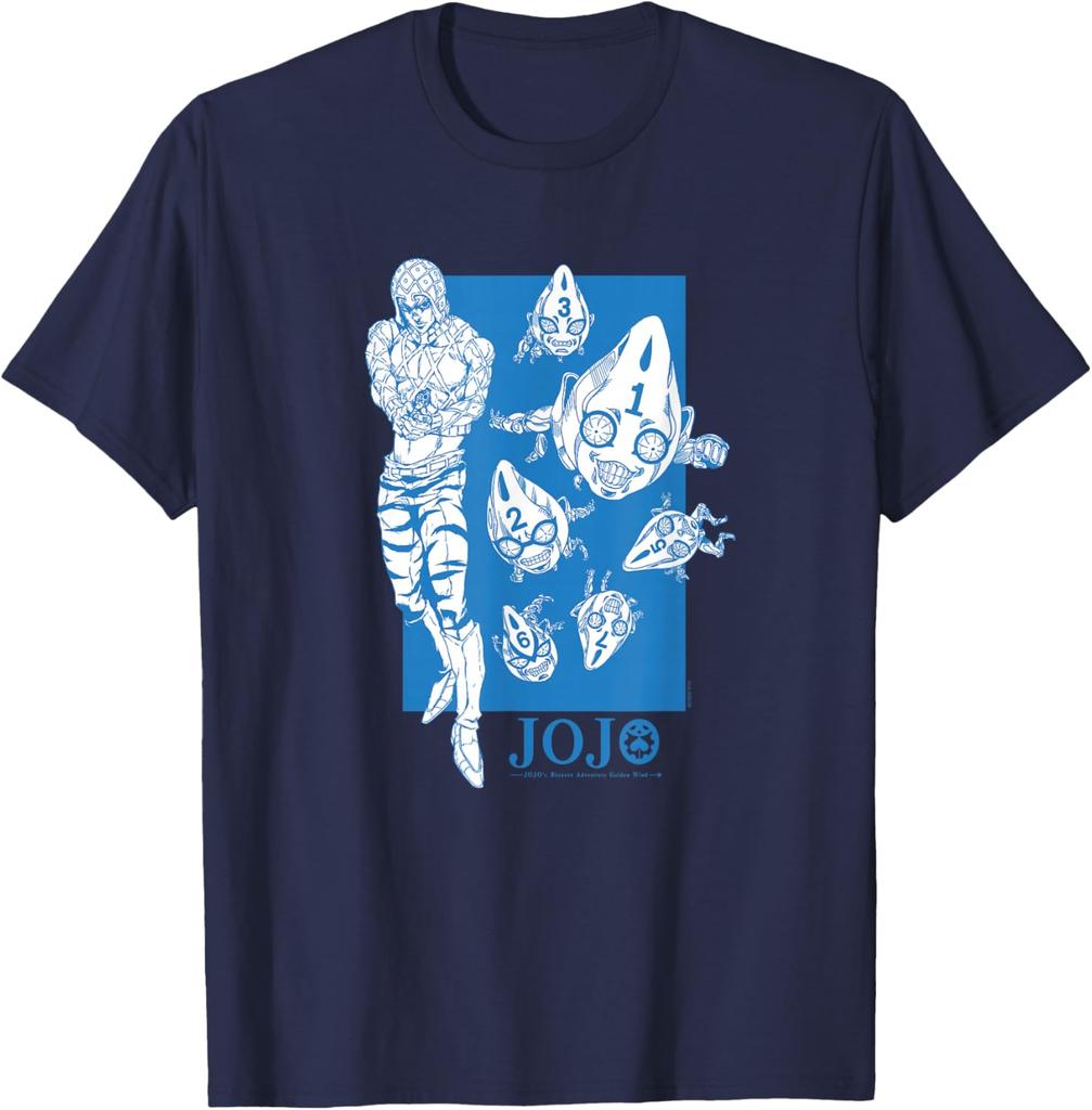 JoJos Bizarre Adventure Mista Six Bullets Anime Fashion Casual Funny TShirt S6XL Summer