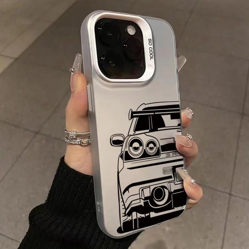 

Cool Car Design Phone Case Phone Case For Redmi Note 14 13 12 11 Pro Plus 5G 12S 11S 10S Redmi 13C 12C Shockproof Cover RedmiNote12ProPlus