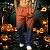 Men's Loose Wide Leg Jogger Sweatpants with Pockets Printed Casual Athletic Pants