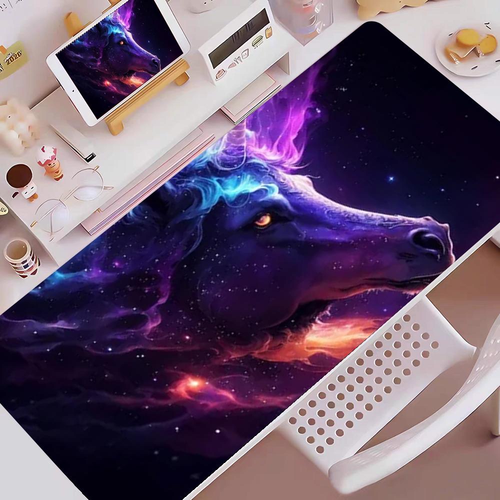Unicorn Mouse Pad Gaming Mouse Pad Mouse Pad with Edges and NonSlip Rubber Base Extended Mouse Pad 800x300x2mm