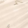 Colar de Linha de Pesca Invisível de Vidro Gota d'Água da Moda Transfronteiriço para Mulheres - Simples, Moderno, Empilhável Corrente de Clavícula Multicamadas