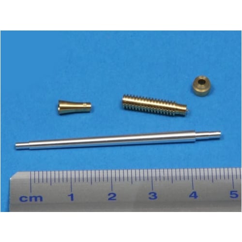 Aber 1/35 British 40mm Bofors Anti-Aircraft Gun Barrel Plastic Model Kit Parts 35L93
