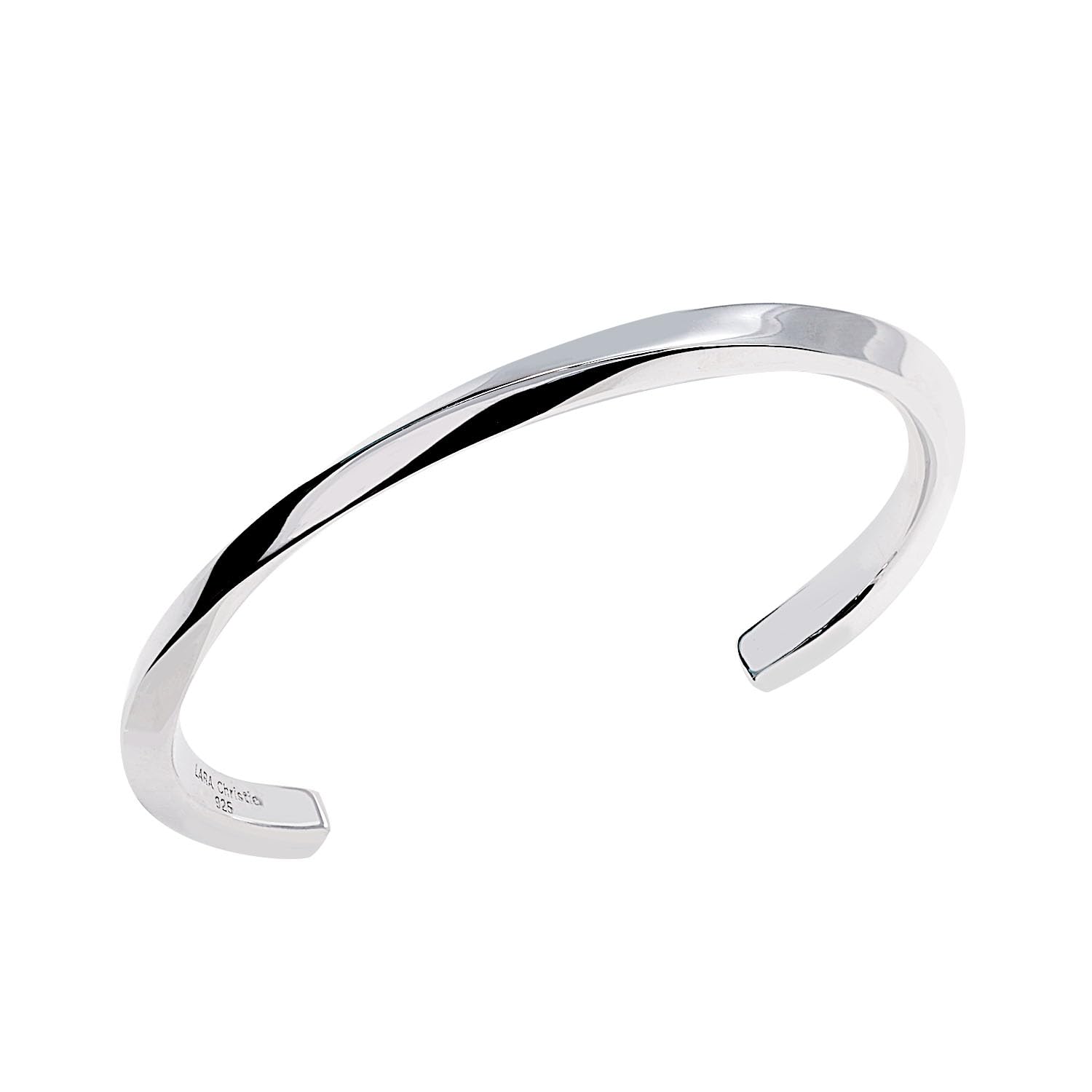 

Bangle for Simple Twist Silver 925 [Lala Christie] Women, Design, [WHITE Label] b14049-w