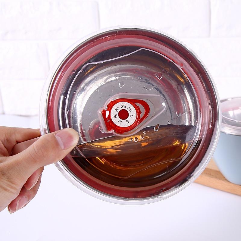 Instant-Nudelschüssel aus Edelstahl, doppellagig isolierte Instant-Nudelschüssel für Erwachsene, Verbrühschutz, Wärmedämmung, Frischhaltebox mit Deckel