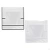 Hair Salon Chair Cover Backrest Sturdy, Equipment, Waterproof Clear for Home