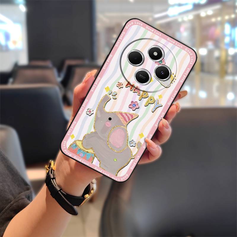 Protective Full Wrap Phone Case For Redmi 14C 4G/14R 5G/A3 Pro 4G/POCO C75 Graffiti Anti-knock Phone Pouch Soft Case TPU