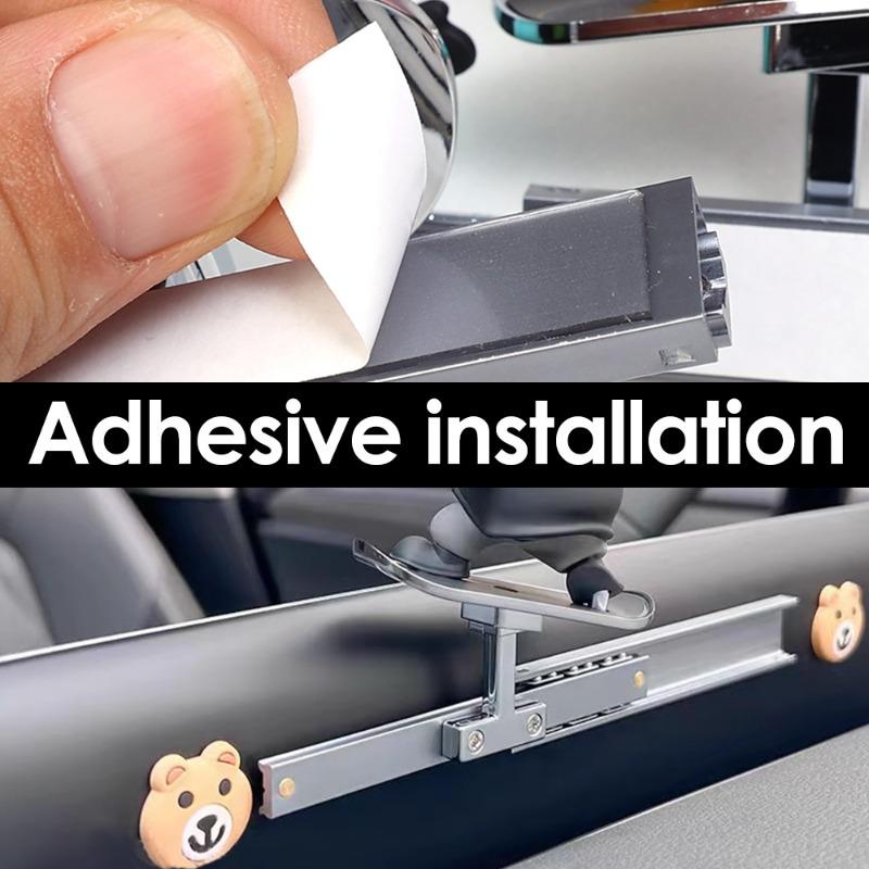 Dynamická ozdoba medvěda do auta Automatická obrazovka centrálního ovládání Ozdoba klouzajícího medvěda na skateboardu Auto Interiérové dekorativní doplňky