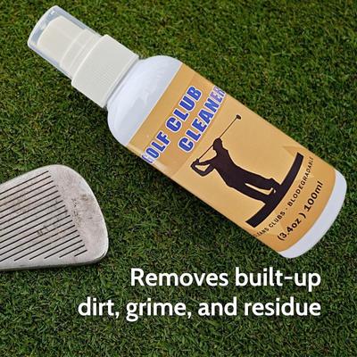 Golf Grip Cleaner Cleaning Solution 100 Ml Easy To Use Multifunctional with Towel Club
