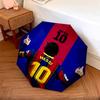 1 Pezzo Ombrello Pieghevole Automatico - Modello Messi, Design Portatile e Pieghevole con 8 Stecche, Regali di Natale e Compleanno