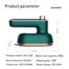 C30 Handheld Foldable Garment Steamer Machine Mini Portable Home Travelling Dry Wet Electric Steam Ironing Iron For Clothes 50ML