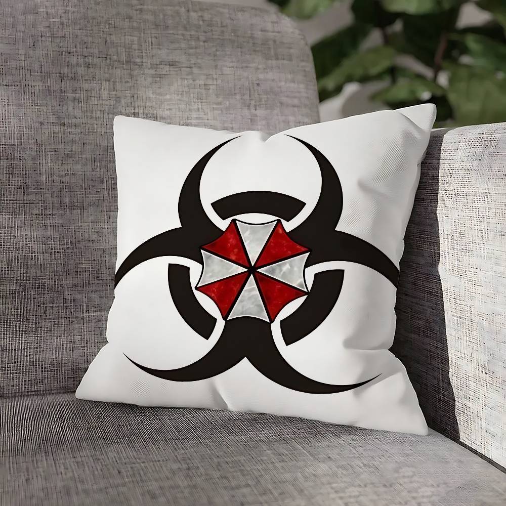 B-Biochemical C-Crisis Symbol Pillow Case For Sofa Decor Car Office Room Printing Cushion Cover Decorations and Protector