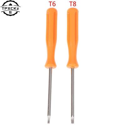 Κατσαβίδι Torx T6 & T8 T8H & T6 Κατσαβίδι Ασφαλείας για Xbox-360/ PS3/ PS4 Τρύπα Ανθεκτική στο Παραβίαση Εργαλείο Επισκευής Ανοίγματος