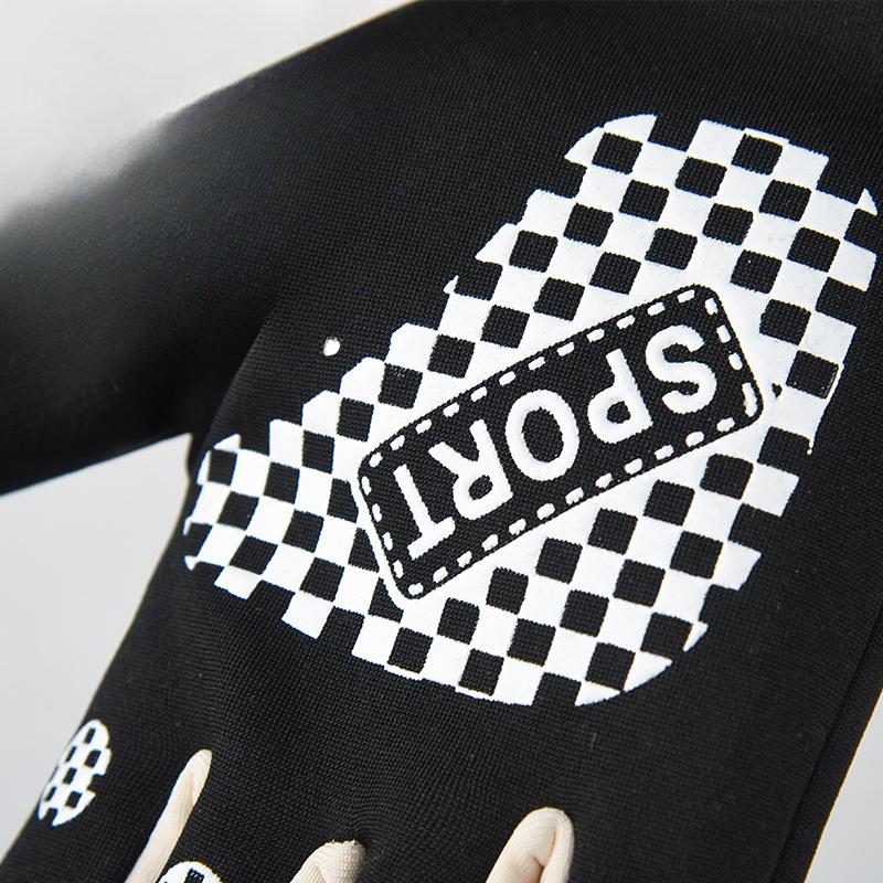 Winter Gloves for Men and Women Riding Warm Plus Velvet Thickened Waterproof Sports Bike for Winter Windproof and Anti-slip Touch Screen Gloves