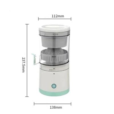 Exprimidor eléctrico para jugos, exprimidor de cítricos, naranjas y limones, con carga USB, para cocina, licuadora, separador fresco, máquina de prensado