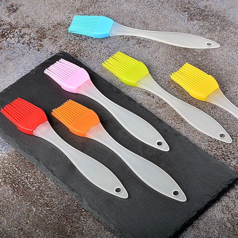 Multipurpose Silicone Spatula And Barbeque Oil Brush Ideal For Cooking And Grilling