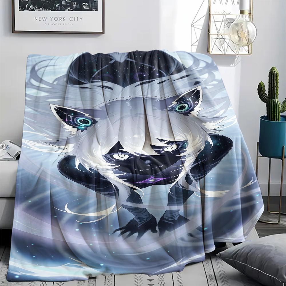 1 Manta de Franela con Estampado de Dibujos Animados, Alta Calidad, Cómoda para Todas las Estaciones, Decoración del Hogar, Calidez y Confort, Perfecta para Regalo de Navidad o Cumpleaños
