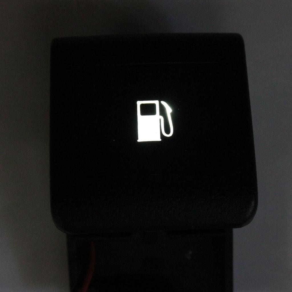 CGP Universal Illuminated Fuel Filler Lever [White LED] HD-65W Fuel Opener Light Kit for Toyota Alphard, Noah, Voxy, Estima, and Hiace