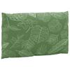 Vidaxl Pallet Cushions, 3 Pcs., Leaf Pattern, Oxford Fabric