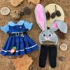 BJD Doll Clothes 30cm 1/6 Scale Winter Dress and Cute Hat Accessories for Girl's Gift Outfit
