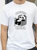 Coffee And Chill Kawaii Panda Clothes Men Hip Hop Oversized Tshirts Breathable Summer TShirts Fashion Cotton Streetwear Tops
