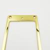 2-piece Set of Dual-coil Pickup Metal Frames Metal Frame Dual-coil Pickup Frame Frame Flat-edged Mounting Frame