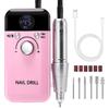 45000RPM Nail Drill Machine With Low Noise Portable Nail Drill Machine Rechargeable Nail Sander File For Manicure Salon Tool