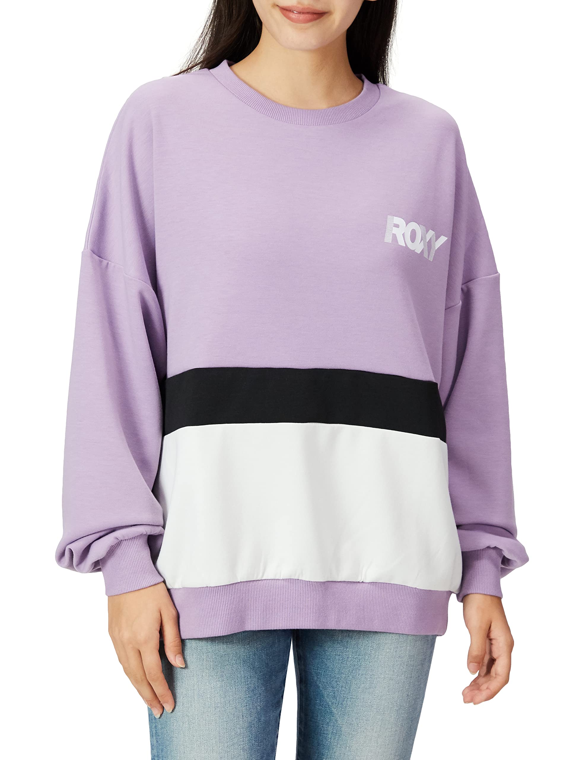 Roxy Картонный трикотаж Круглый вырез FAR SO Good PO Женский LAV S
