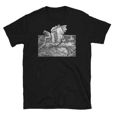 Holy Visions As The Angels Watch Me Die Historical Art T Shirt