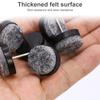 36PCS Round Shaped Non-Slip Chair Pads Felt Table Chair Leg Mat Pads Tile Floor Protectors Sofa Glides Skid Tile